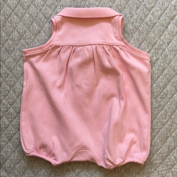 Ralph Lauren Light Pink Ruffle Romper One Piece 3m - Picture 6 of 10